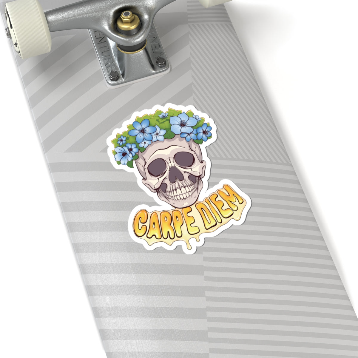 "Joyful Skull" (Ukraine) Kiss-Cut Stickers