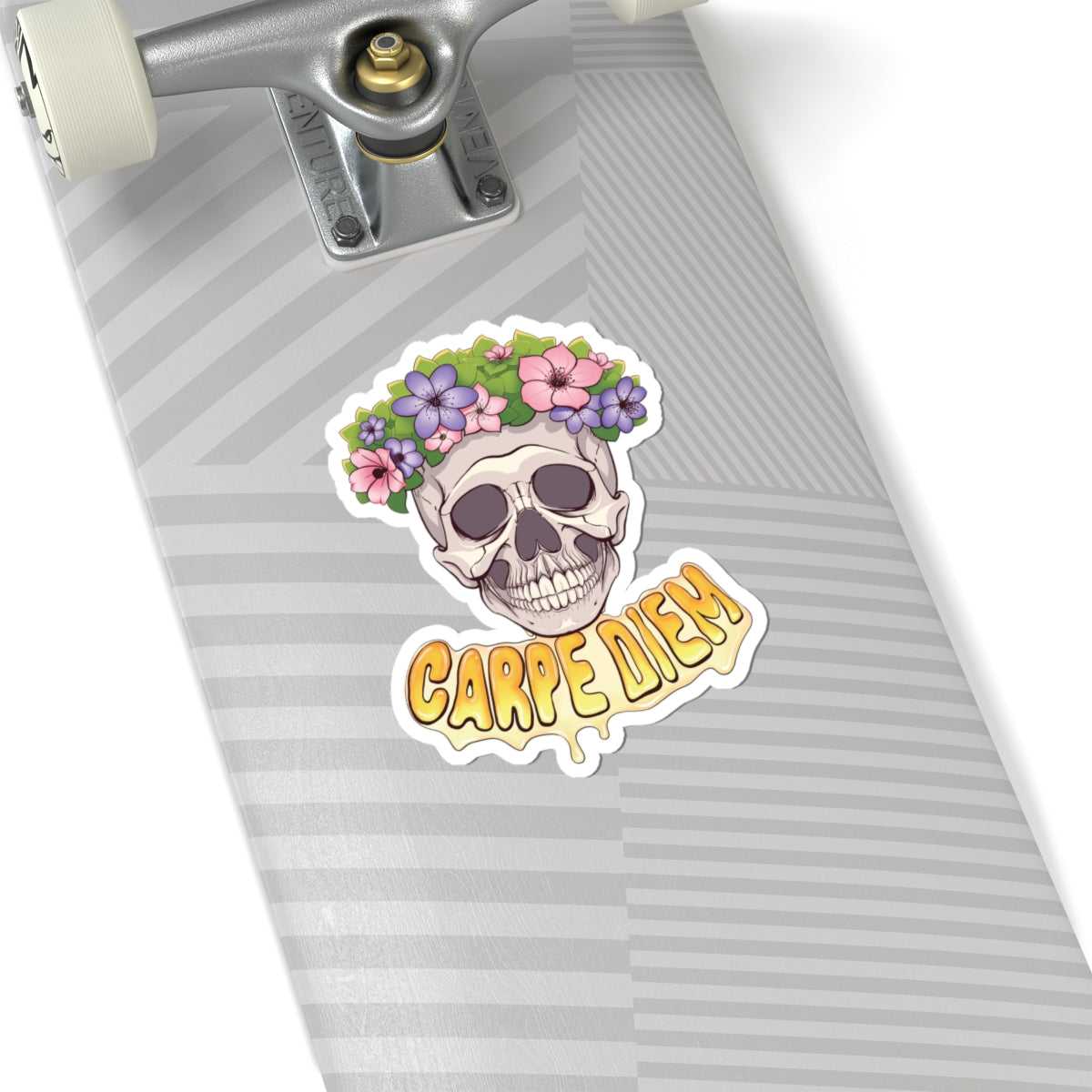 "Joyful Skull" Kiss-Cut Stickers