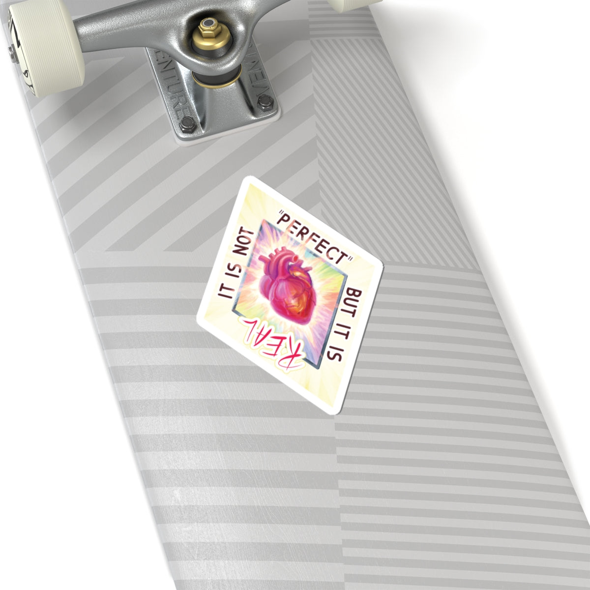 BE REAL YOURSELF Kiss-Cut Stickers