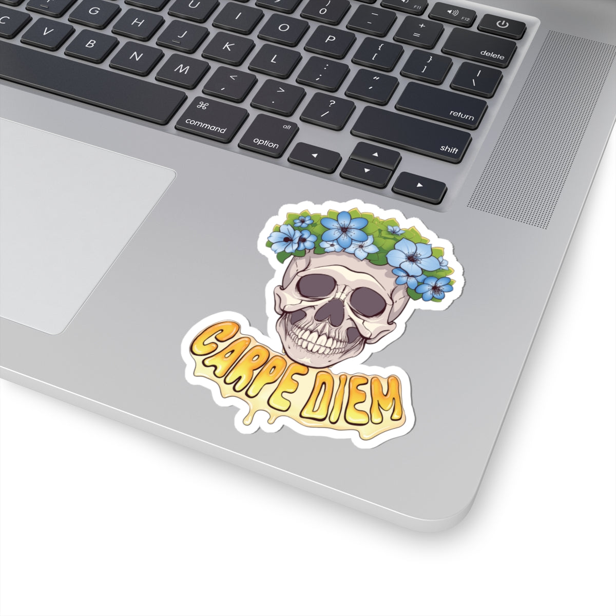 "Joyful Skull" (Ukraine) Kiss-Cut Stickers